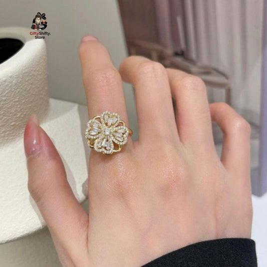 ✨ Spinning Flower Ring ✨