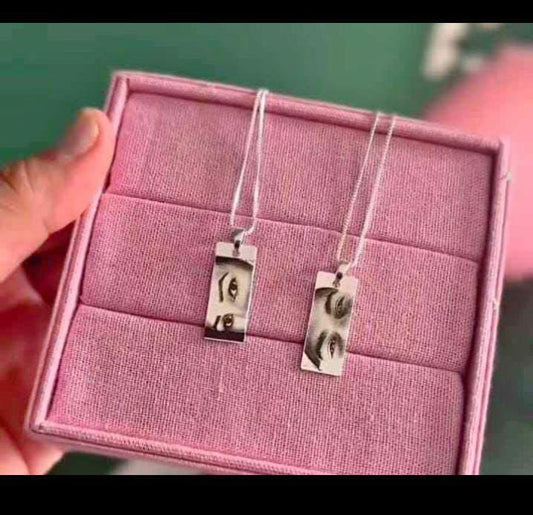 👁️ Personalized Eyes Locket